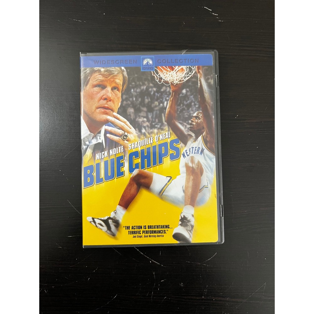 Blue Chips DVD Widescreen Collection Nick Nolte Shaquille O'Neal 1994 Movie